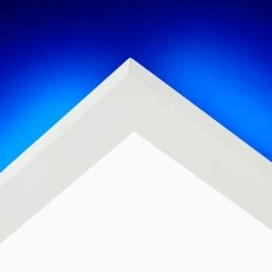 Brilliant Leuchten Brilliant Ellery Deckenleuchte LED Wei&szlig;, 1-flammig, Fernbedienung, Farbwechsler -Smart Home Innenleuchten Verkäufe brilliant ellery deckenleuchte g99407 05 6