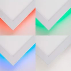 Brilliant Leuchten Brilliant Ellery Deckenleuchte LED Weiß, 1-flammig, Fernbedienung, Farbwechsler 20 Brilliant Leuchten Brilliant Ellery Deckenleuchte LED Weiß, 1-flammig, Fernbedienung, Farbwechsler -Smart Home Innenleuchten Verkäufe brilliant ellery deckenleuchte g99408 05 6