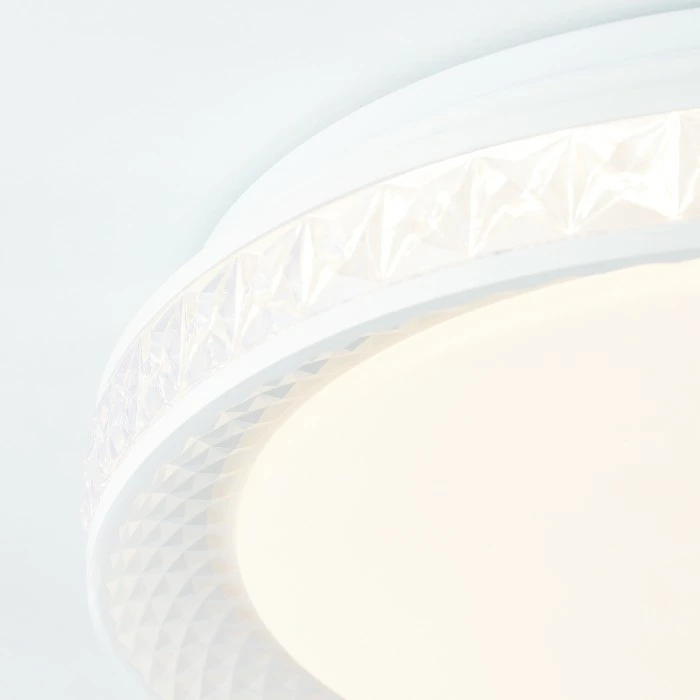 Brilliant Leuchten Burlie Deckenleuchte LED Weiß, 1-flammig, Fernbedienung, Farbwechsler 6 Brilliant Leuchten Burlie Deckenleuchte LED Weiß, 1-flammig, Fernbedienung, Farbwechsler – Bild 6