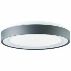 Brilliant Leuchten Tessy Deckenleuchte LED Schwarz, 1-flammig, Fernbedienung, Farbwechsler -Smart Home Innenleuchten Verkäufe brilliant leuchten tessy deckenleuchte g97191 63 3
