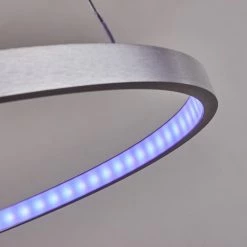 Hofstein Canisteo Pendelleuchte LED Silber, 2-flammig, Fernbedienung, Farbwechsler -Smart Home Innenleuchten Verkäufe canisteo pendelleuchte h3426180 5