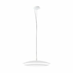 Eglo Leuchten EGLO connect MONEVA-C Hängeleuchte LED Weiß, 1-flammig, Farbwechsler