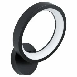 Eglo Leuchten Eglo MARGHERA Wandleuchte LED Schwarz, 1-flammig, Farbwechsler