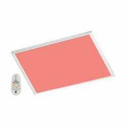 Eglo Leuchten Eglo SALOBRENA-C Rasterleuchte LED Weiß, 1-flammig, Fernbedienung, Farbwechsler -Smart Home Innenleuchten Verkäufe eglo salobrena c rasterleuchte 96662 2