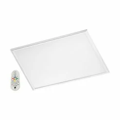 Eglo Leuchten Eglo SALOBRENA-C Rasterleuchte LED Weiß, 1-flammig, Fernbedienung, Farbwechsler -Smart Home Innenleuchten Verkäufe eglo salobrena c rasterleuchte 96662 3