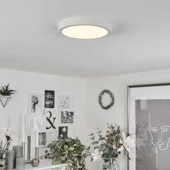 Hofstein Finsrud Deckenpanel LED Weiß, 1-flammig -Smart Home Innenleuchten Verkäufe finsrud deckenpanel h3650837 8