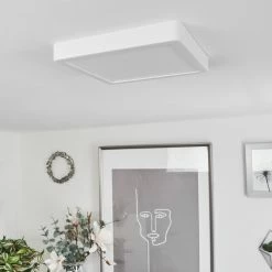 Hofstein Finsrud Deckenpanel LED Weiß, 1-flammig 19 Hofstein Finsrud Deckenpanel LED Weiß, 1-flammig -Smart Home Innenleuchten Verkäufe finsrud deckenpanel h3652138 9