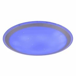 Globo CARRY Deckenleuchte LED Wei&szlig;, 1-flammig, Fernbedienung, Farbwechsler -Smart Home Innenleuchten Verkäufe globo carry deckenleuchte 41354 30sh 10