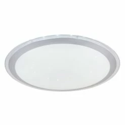 Globo CARRY Deckenleuchte LED Wei&szlig;, 1-flammig, Fernbedienung, Farbwechsler -Smart Home Innenleuchten Verkäufe globo carry deckenleuchte 41354 30sh 6