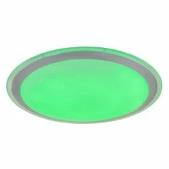 Globo CARRY Deckenleuchte LED Wei&szlig;, 1-flammig, Fernbedienung, Farbwechsler -Smart Home Innenleuchten Verkäufe globo carry deckenleuchte 41354 30sh 8