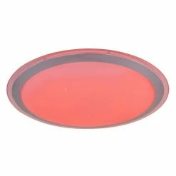 Globo CARRY Deckenleuchte LED Wei&szlig;, 1-flammig, Fernbedienung, Farbwechsler -Smart Home Innenleuchten Verkäufe globo carry deckenleuchte 41354 30sh 9