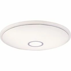 Globo CONNOR Deckenleuchte LED Weiß, 1-flammig, Fernbedienung, Farbwechsler -Smart Home Innenleuchten Verkäufe globo connor deckenleuchte 41386 16sh 4