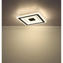 Globo Deckenleuchte BIBIANA Wei&szlig;, 1-flammig, Farbwechsler -Smart Home Innenleuchten Verkäufe globo deckenleuchte bibiana 48010 36sh 11