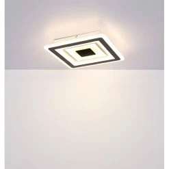 Globo Deckenleuchte BIBIANA Wei&szlig;, 1-flammig, Farbwechsler -Smart Home Innenleuchten Verkäufe globo deckenleuchte bibiana 48010 36sh 12