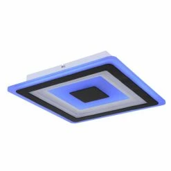 Globo Deckenleuchte BIBIANA Wei&szlig;, 1-flammig, Farbwechsler -Smart Home Innenleuchten Verkäufe globo deckenleuchte bibiana 48010 36sh 9