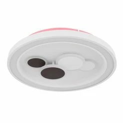 Globo NOLO Deckenleuchte LED Wei&szlig;, 1-flammig, Fernbedienung, Farbwechsler -Smart Home Innenleuchten Verkäufe globo nolo deckenleuchte 48405 50sh 6