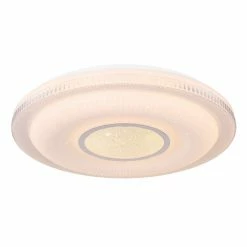 Globo RITA Deckenleuchte LED Weiß, 1-flammig, Fernbedienung -Smart Home Innenleuchten Verkäufe globo rita deckenleuchte 48007fsh 30 4