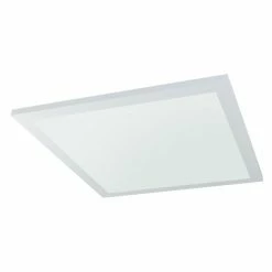 Globo ROSI Deckenpanel LED Weiß, 1-flammig, Fernbedienung, Farbwechsler -Smart Home Innenleuchten Verkäufe globo rosi deckenpanel 41604d2rgbsh 6