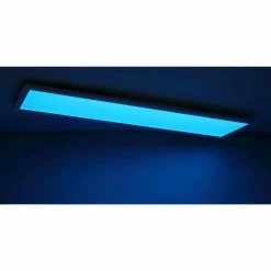 Globo ROSI LED Panel Weiß, 1-flammig, Fernbedienung, Farbwechsler -Smart Home Innenleuchten Verkäufe globo rosi led panel 41604d5rgbsh 16