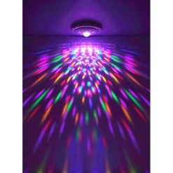 Globo SANTINA Deckenleuchte LED Weiß, 1-flammig, Fernbedienung