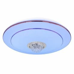 Globo SANTINA Deckenleuchte LED Weiß, 1-flammig, Fernbedienung 28 Globo SANTINA Deckenleuchte LED Weiß, 1-flammig, Fernbedienung -Smart Home Innenleuchten Verkäufe globo santina deckenleuchte 41364 40 13