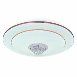 Globo SANTINA Deckenleuchte LED Weiß, 1-flammig, Fernbedienung 21 Globo SANTINA Deckenleuchte LED Weiß, 1-flammig, Fernbedienung -Smart Home Innenleuchten Verkäufe globo santina deckenleuchte 41364 40 6