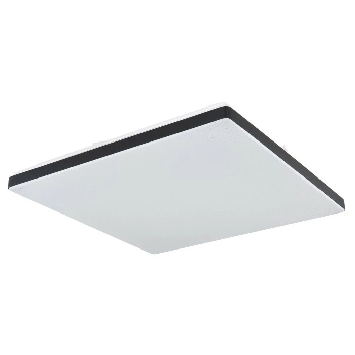 Globo ULLY Deckenpanel LED Schwarz, Weiß, 1-flammig, Fernbedienung, Farbwechsler 2 Globo ULLY Deckenpanel LED Schwarz, Weiß, 1-flammig, Fernbedienung, Farbwechsler – Bild 2