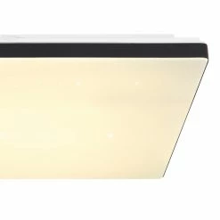 Globo ULLY Deckenpanel LED Schwarz, Weiß, 1-flammig, Fernbedienung, Farbwechsler 11 Globo ULLY Deckenpanel LED Schwarz, Weiß, 1-flammig, Fernbedienung, Farbwechsler -Smart Home Innenleuchten Verkäufe globo ully deckenpanel 48025bsh 4