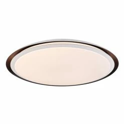 Globo XAVER Deckenleuchte LED Schwarz, Weiß, 2-flammig, Fernbedienung, Farbwechsler