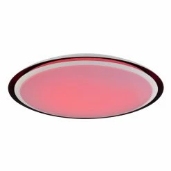 Globo XAVER Deckenleuchte LED Schwarz, Wei&szlig;, 2-flammig, Fernbedienung, Farbwechsler -Smart Home Innenleuchten Verkäufe globo xaver deckenleuchte 41359 40rgbsh 8