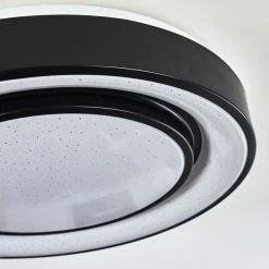 Hofstein Grimacco Deckenleuchte LED Schwarz, 1-flammig, Farbwechsler -Smart Home Innenleuchten Verkäufe grimacco deckenleuchte h3383476 2