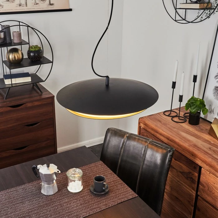 Hofstein Ittingen Hängeleuchte LED Schwarz, 1-flammig, Farbwechsler 11 Hofstein Ittingen Hängeleuchte LED Schwarz, 1-flammig, Farbwechsler – Bild 11