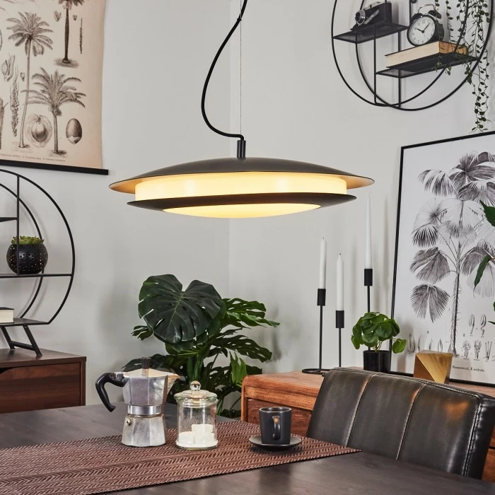 Hofstein Ittingen Hängeleuchte LED Schwarz, 1-flammig, Farbwechsler 7 Hofstein Ittingen Hängeleuchte LED Schwarz, 1-flammig, Farbwechsler – Bild 7