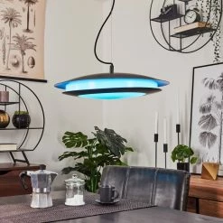 Hofstein Ittingen Hängeleuchte LED Schwarz, 1-flammig, Farbwechsler 20 Hofstein Ittingen Hängeleuchte LED Schwarz, 1-flammig, Farbwechsler -Smart Home Innenleuchten Verkäufe ittingen haengeleuchte h3552100 8