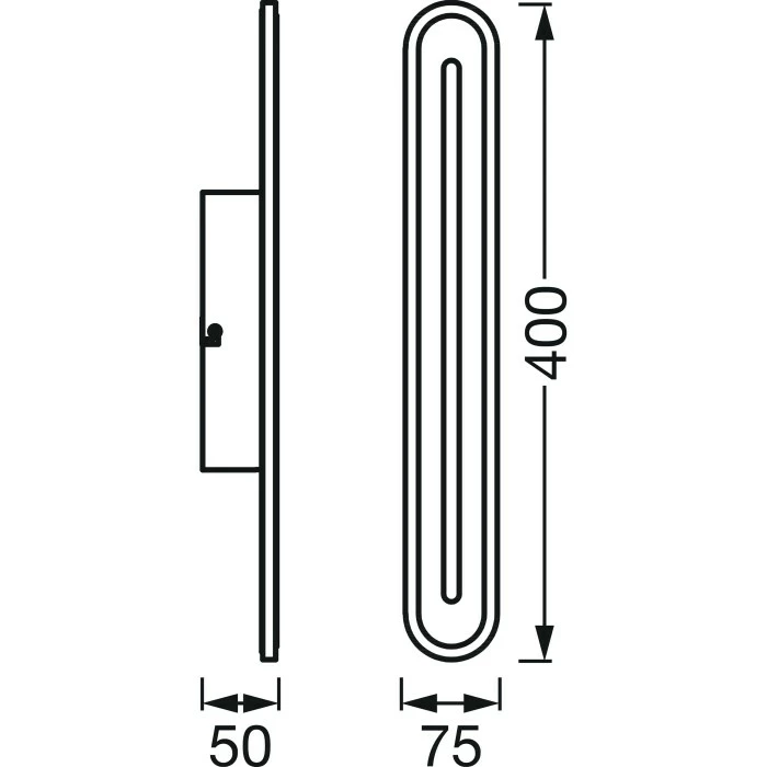 LEDVANCE Bathroom Decorative Deckenleuchte Schwarz, 1-flammig 2 LEDVANCE Bathroom Decorative Deckenleuchte Schwarz, 1-flammig – Bild 2