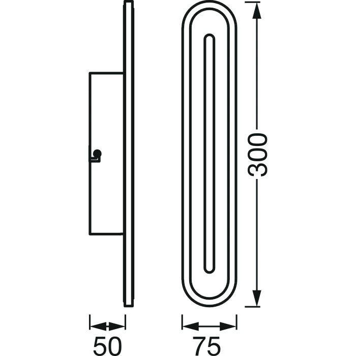 LEDVANCE Bathroom Decorative Deckenleuchte Schwarz, 1-flammig 2 LEDVANCE Bathroom Decorative Deckenleuchte Schwarz, 1-flammig – Bild 2