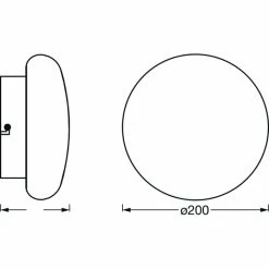 LEDVANCE Bathroom Decorative Deckenleuchte Weiß, 1-flammig -Smart Home Innenleuchten Verkäufe ledvance bathroom decorative deckenleuchte 4058075574410 3