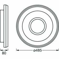 LEDVANCE Decorative Deckenpanel Weiß, 1-flammig -Smart Home Innenleuchten Verkäufe ledvance decorative deckenpanel 4058075573413 3