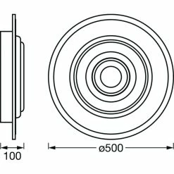 LEDVANCE Decorative Deckenpanel Weiß, 1-flammig, Farbwechsler -Smart Home Innenleuchten Verkäufe ledvance decorative deckenpanel 4058075573437 3