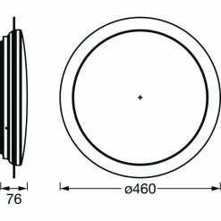 LEDVANCE Decorative Deckenpanel Wei&szlig;, 1-flammig -Smart Home Innenleuchten Verkäufe ledvance decorative deckenpanel 4058075573475 3