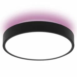 LEDVANCE Decorative Deckenpanel Schwarz, 1-flammig, Farbwechsler