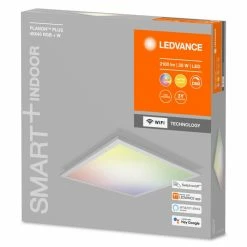 LEDVANCE SMART+ Deckenpanel Weiß, 1-flammig, Farbwechsler -Smart Home Innenleuchten Verkäufe ledvance smart deckenpanel 4058075525221 4