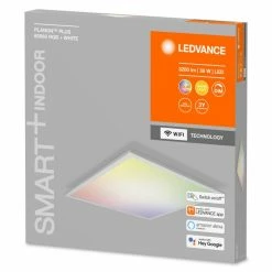 LEDVANCE SMART+ Deckenpanel Weiß, 1-flammig, Farbwechsler -Smart Home Innenleuchten Verkäufe ledvance smart deckenpanel 4058075525269 4