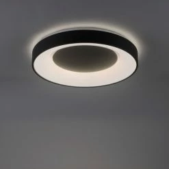 Leuchten Direkt LOLAsmart-ANIKA Deckenleuchte LED Anthrazit, 1-flammig, Fernbedienung, Farbwechsler -Smart Home Innenleuchten Verkäufe leuchten direkt lolasmart anika deckenleuchte 14346 18 6