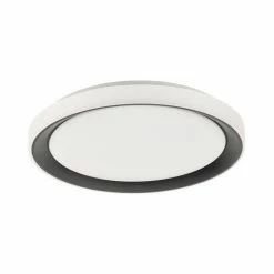 Leuchten Direkt LOLAsmart_DISC Deckenleuchte LED Schwarz, 1-flammig, Fernbedienung, Farbwechsler -Smart Home Innenleuchten Verkäufe leuchten direkt lolasmart disc deckenleuchte 14659 18 2