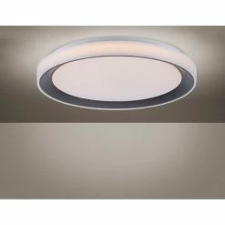 Leuchten Direkt LOLAsmart_DISC Deckenleuchte LED Schwarz, 1-flammig, Fernbedienung, Farbwechsler -Smart Home Innenleuchten Verkäufe leuchten direkt lolasmart disc deckenleuchte 14659 18 4