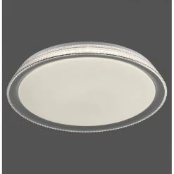 Leuchten Direkt LOLAsmart-KARI Deckenleuchte LED Silber, 1-flammig, Fernbedienung, Farbwechsler -Smart Home Innenleuchten Verkäufe leuchten direkt lolasmart kari deckenleuchte 14339 21 7