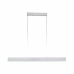 Leuchten Direkt LOLAsmart-NILA Pendelleuchte LED Aluminium, 2-flammig, Fernbedienung, Farbwechsler