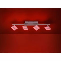 Leuchten Direkt LOLAsmart-SABI Deckenleuchte LED Nickel-Matt, 4-flammig, Fernbedienung, Farbwechsler 22 Leuchten Direkt LOLAsmart-SABI Deckenleuchte LED Nickel-Matt, 4-flammig, Fernbedienung, Farbwechsler -Smart Home Innenleuchten Verkäufe leuchten direkt lolasmart sabi deckenleuchte 12084 55 8