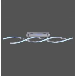 Leuchten Direkt LOLAsmart-SWING Deckenleuchte LED Stahl gebürstet, 2-flammig, Fernbedienung, Farbwechsler -Smart Home Innenleuchten Verkäufe leuchten direkt lolasmart swing deckenleuchte 11993 55 8